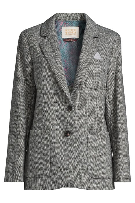 HERRINGBONE BLAZER HERRINGBONE TWEED 3