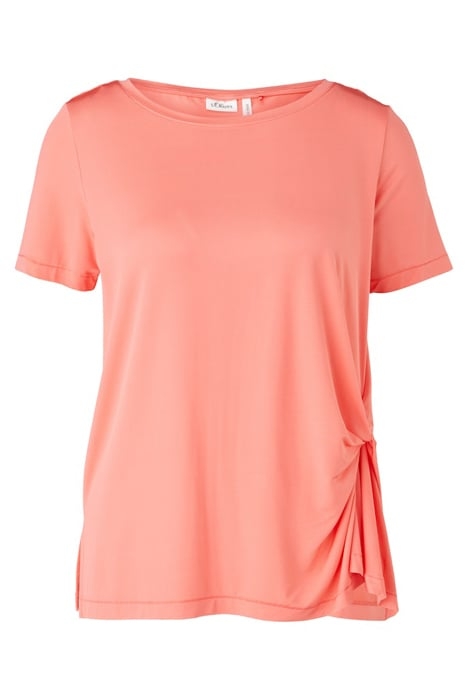 S.OLIVER T-SHIRTS ORANGE-RED 4