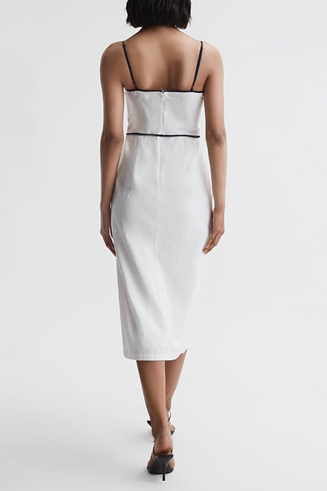LEONA-STRAPPY DRESS WHITE 2