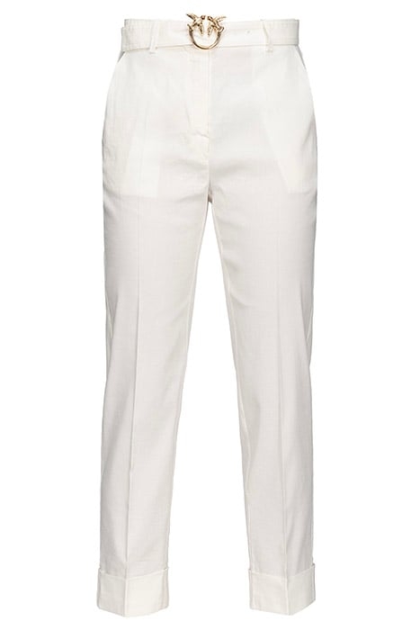 PLAZA TROUSERS CLOUD WHITE 1