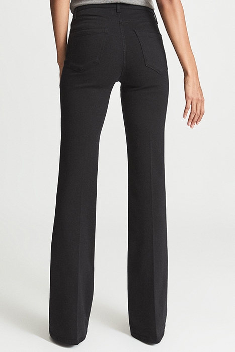 BEAU-SKINNY FLARED BLACK 2