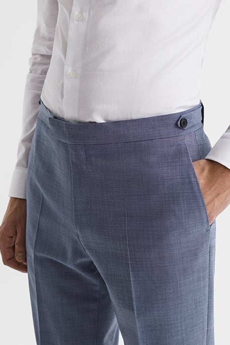 WISH-PLAIN SUIT PANTS BLUE 5