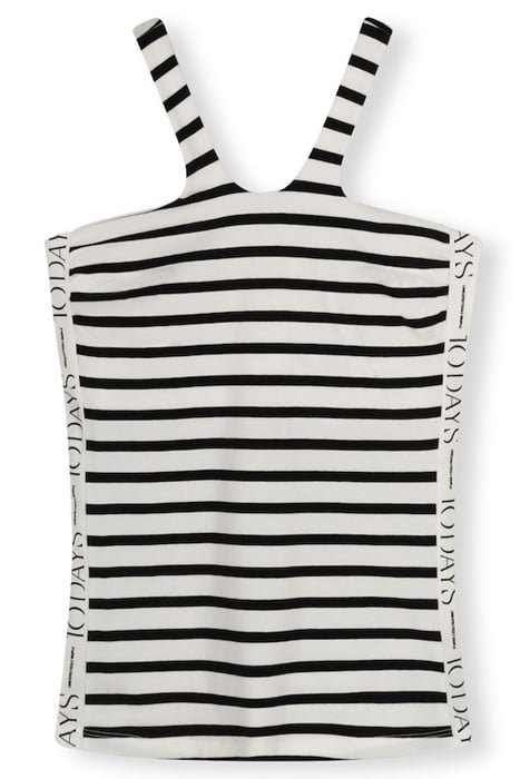 SPORTY WRAPPER STRIPE ECRU/BLACK 4