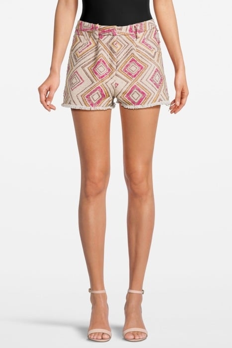 KAVEZ SHORT IN BEIGE 1