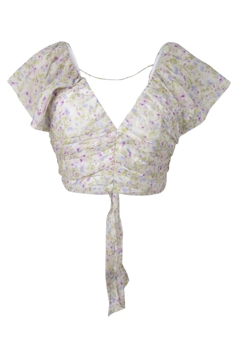 HARRIET PUFF SLEEVE TOP DREAMCATCHER DITSY 1