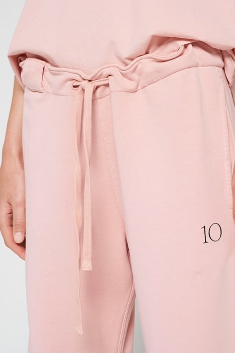 FLARED JOGGER DUSTY PEACH 7