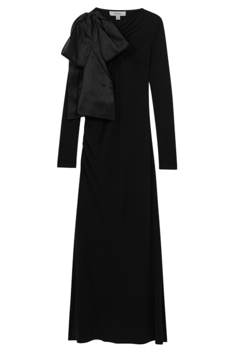 SAVANNAH-EXAGGEATED MAXI DRESS BLACK 3