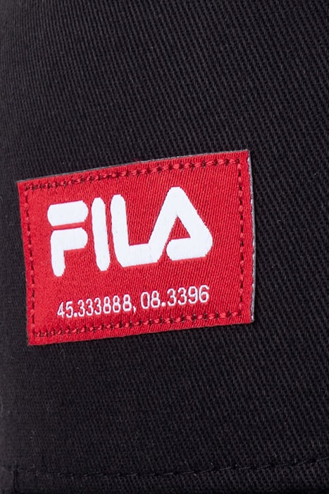 BRIGHTON COORD LABEL CAP BLACK 3