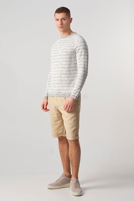 CYRIEL TRUI RONDE HALS BURNED GREEN STREEP 3