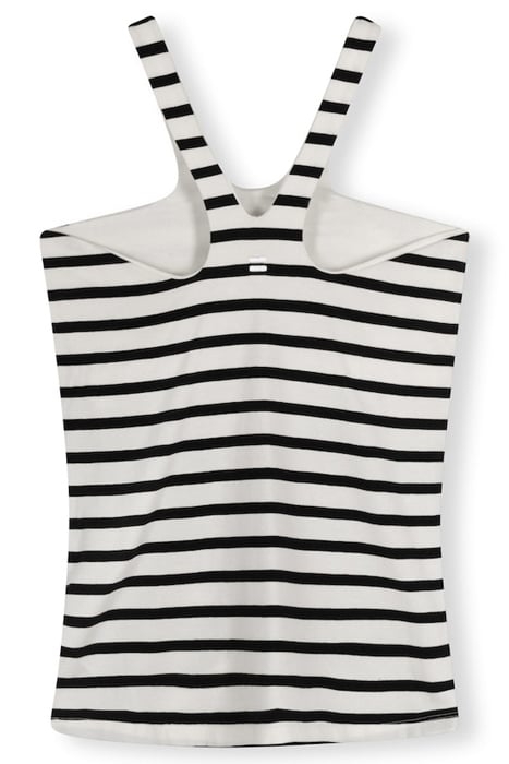 SPORTY WRAPPER STRIPE ECRU/BLACK 5