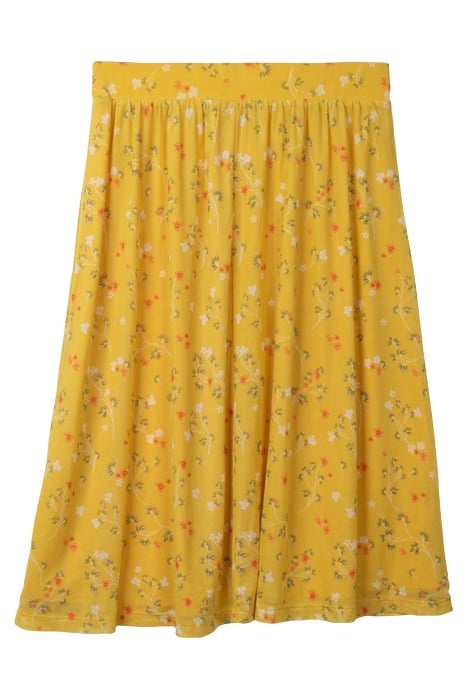 SKIRT SHORT RED LABEL YELLOW AOP 1