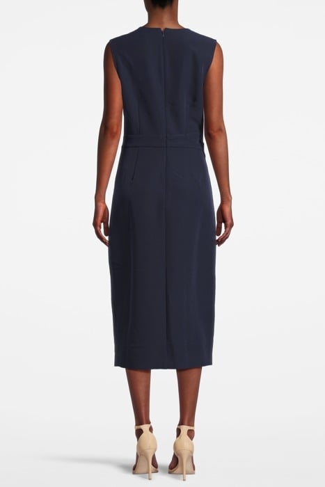 CASSIA-STRUCTURED DRESS NAVY 2