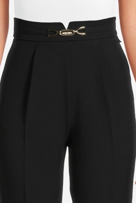 SHARON CHINO PANT JET STRAIGHT BLACK 4