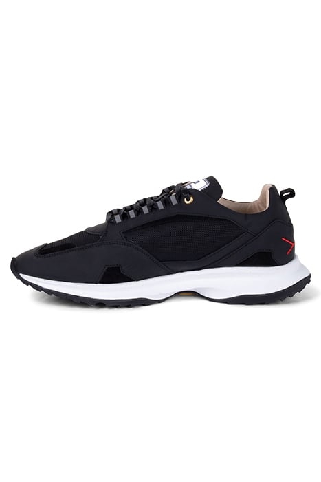 THE ROAD RUNNER - GUM LEATHER BLACK/WHITE 3