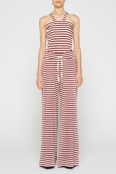 SPORTY WRAPPER STRIPES WARM WHITE/BURGUNDY 3