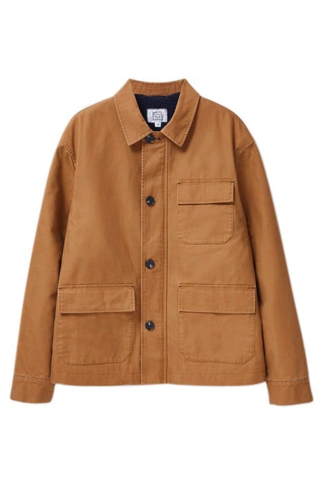 CANVAS TRUCKER DARK TAN 3