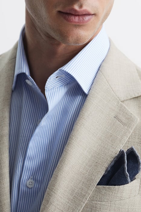 ATTIRE-SB BLAZER OATMEAL 6