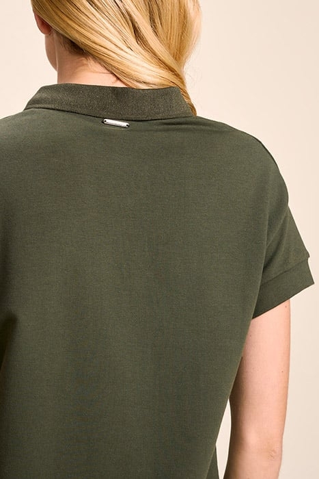 RITUAL . KHAKI POLO DRESS WITH MESSAGE 5