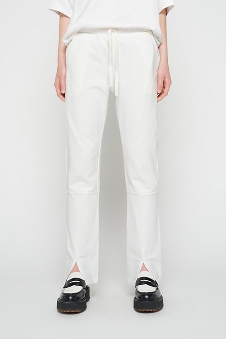 CROPPED JOGGER FLARE ECRU 1