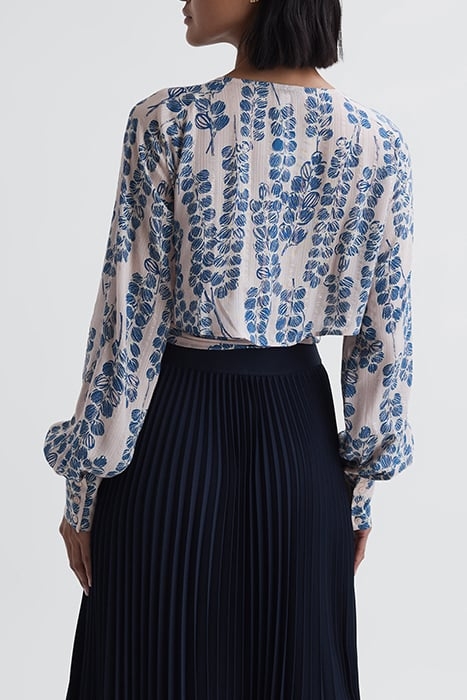 SADIE-LUREX BLOUSE PINK/BLUE 2