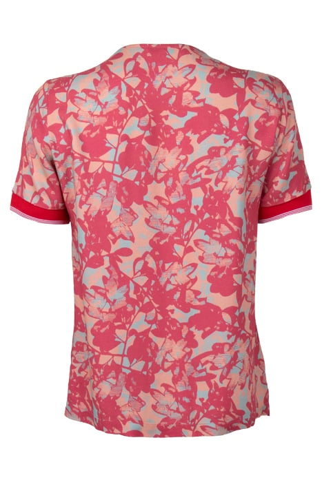 TOP WITH ALL-OVER COLOURFUL PRINT RUBY BLUSH 2
