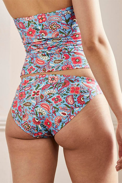 CLASSIC BIKINI BOTTOMS DUSTY BLUE, ORIENTAL PARADISE 2