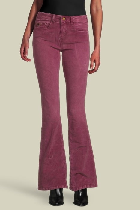 MELROSE 7097 MICRO SNOW BURGUNDY SNOW 1