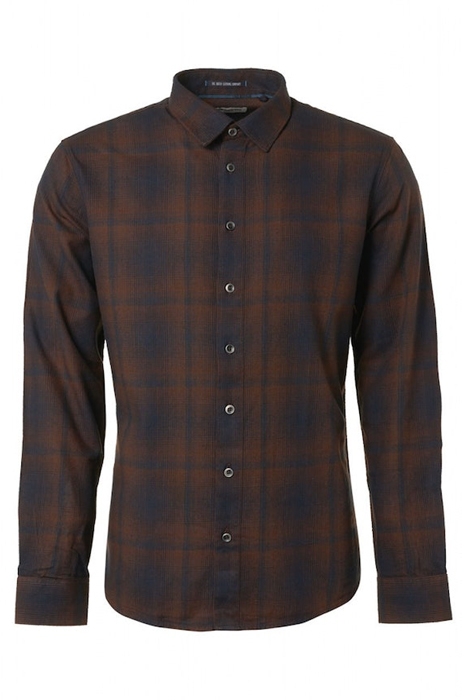 SHIRT CHECK BROWN 4