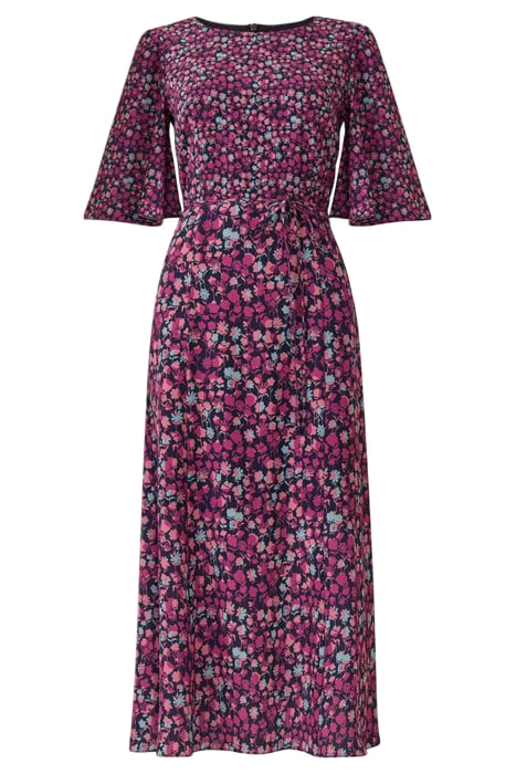 BETHANIE VERONA MIDI DRESS DAZZLING BLUE MULTI 4