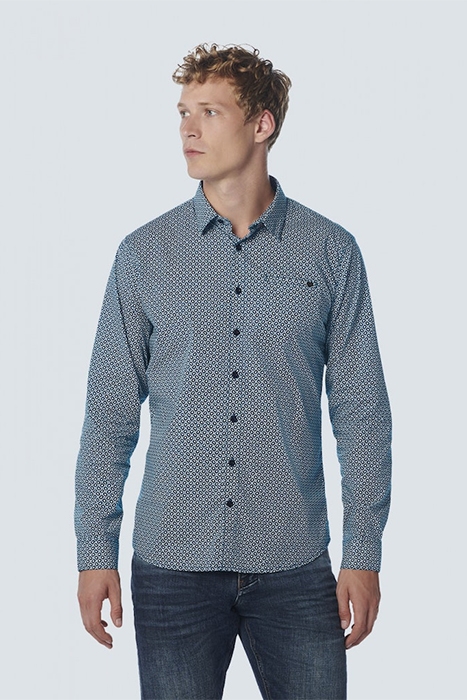 SHIRT STRETCH ALLOVER PRINTED OCEAN 1