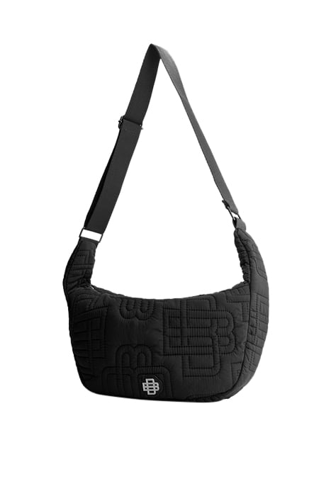 MONOGRAM QUILTED SLING BAG BLACK 1