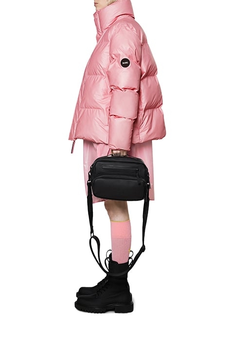 UNISEX BOXY PUFFER JACKET PINK SKY 2
