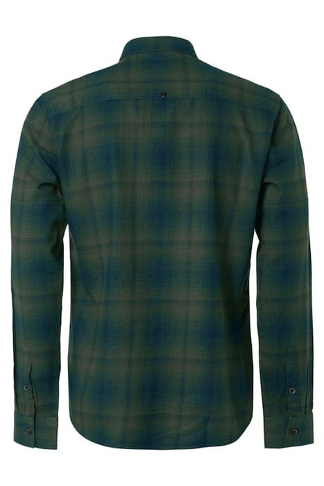 SHIRT CHECK DARK GREEN 5