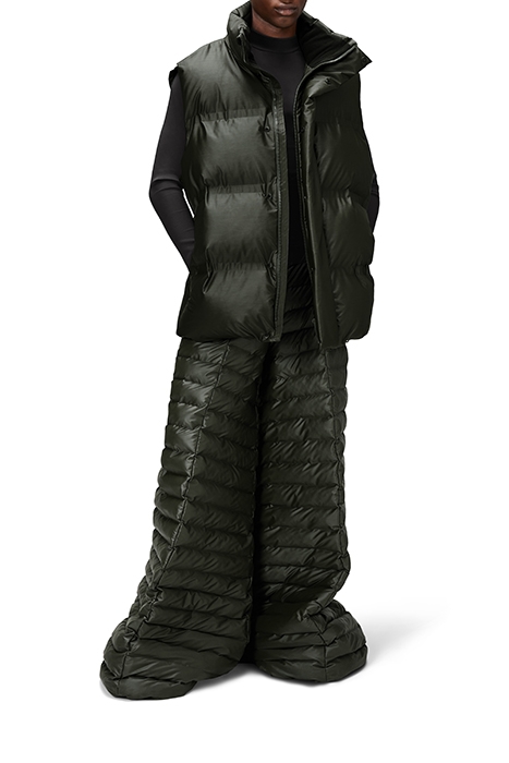 UNISEX BATOR PUFFER VEST GREEN 6