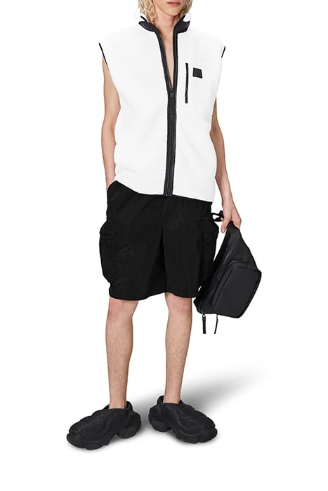 UNISEX YERMO FLEECE VEST POWDER 3