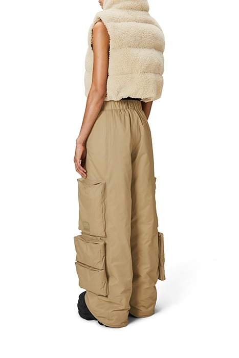 UNISEX VARDO SKI PANTS WIDE SAND 4