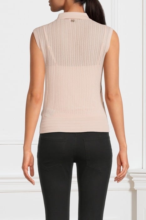 JANET SWTR SL POLO BLUSH BREEZE 2