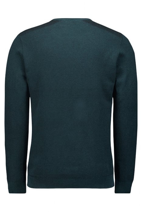 PULLOVER CREWNECK 2 COLOURED JACQUARD OCEAN 5