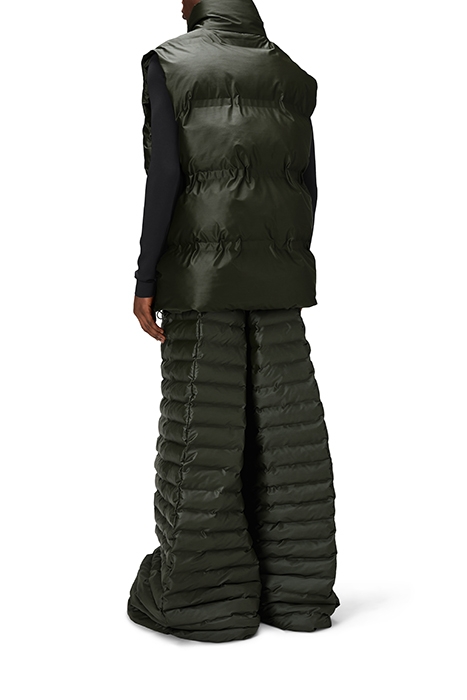 UNISEX BATOR PUFFER VEST GREEN 4