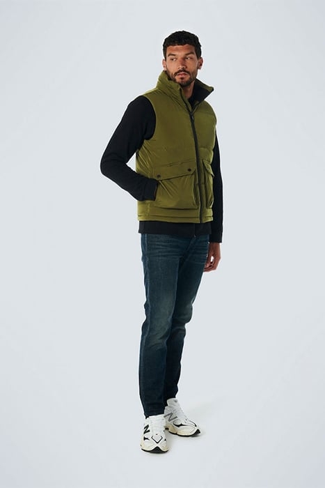 BODYWARMER PADDED ARMY 3