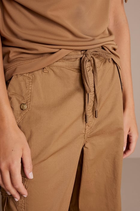 LOOSE CARGO PANTS BRISK COTTON STRETCH TWILL WOOD 4