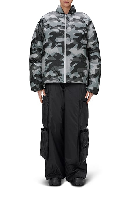 UNISEX KEVO PUFFER BOMBER CAMO 1