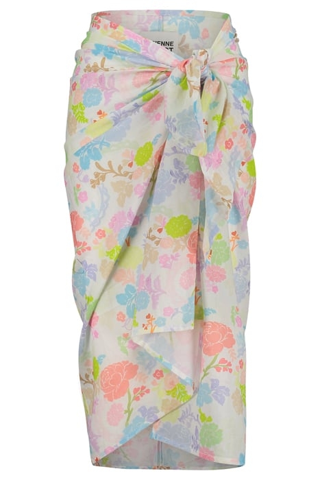 SACHA SARONG CREAM WHITE/PINK PAP 3