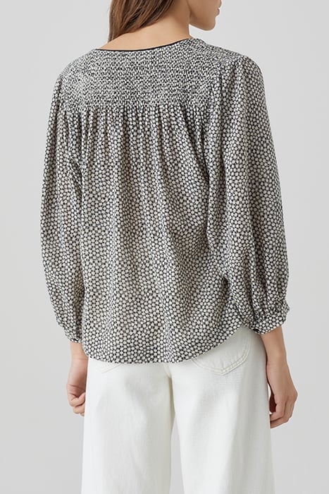 GATHERED BLOUSE SHIRTS & BLOUSES ECRU 2