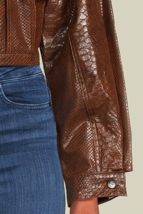 TORERO ELLE 7231 LEATHER SNAKE RAW 4