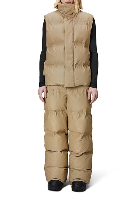 UNISEX BATOR PUFFER VEST SAND 1