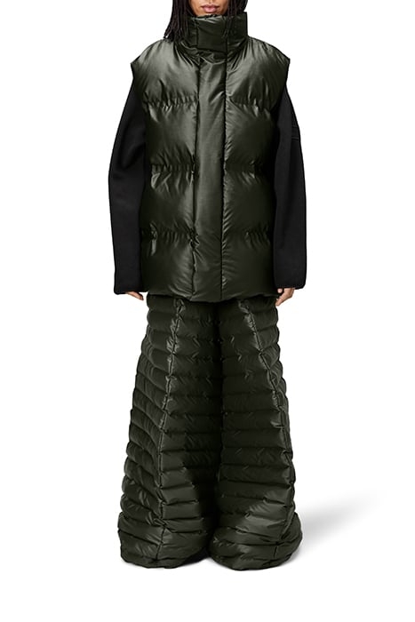 UNISEX BATOR PUFFER VEST GREEN 1