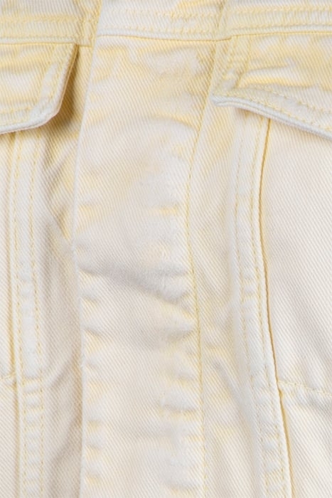 THALE DENIM JACKET IN LIGHT YELLOW 3