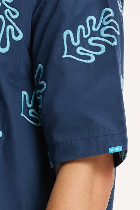 MEN SHORTSLEEVE REEF EMBROIDERY ROYAL BLUE 7