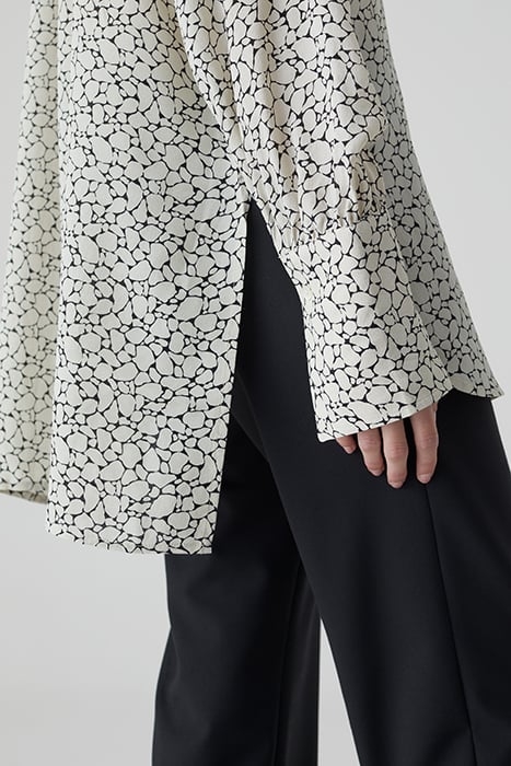 GATHERED BLOUSE SHIRTS & BLOUSES IVORY 4